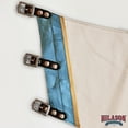 thumbnail image 4 of Hilason Bull Riding Pro Rodeo Chaps White Smooth Leather Bronc Show Adult, 4 of 6