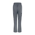 thumbnail image 6 of Sngxgn Women's Wide Leg Pants High Elastic Waisted in The Back Business Work Trousers Long Straight Suit Pants(Grey,S), 6 of 6