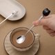 thumbnail image 2 of Cuchara con forma de gato para té y café, cucharas de cerámica y acero inoxidable, cuchara encantadora para helado, postre, amantes de los gatos, 6 uds., 2 of 7
