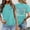 Mint Green, variant on Graphic Tees for Women Graphic Print Short Sleeve T Shirt with Everyday Wear Comfort Casual Crew Neck Top for Women’s Wardrobe Green 3XL