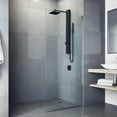thumbnail image 4 of VIGO Orchid 39 in. H x 4 in. W 2-Jet Shower Panel System with Adjustable Square Head and Hand Shower Wand in Matte Black, 4 of 10