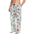 thumbnail image 6 of Honiee Stamp for men - a sleek fusion of Straight Pajama Pants, versatile Lounge Pants, and cozy Sleepwear, all rolled into one-X-Large, 6 of 6