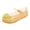 1Gold, variant on Mostsola Toddler Sandals Jelly Shoes for Girls Heart Closed Toe Mary Jane Flats Little Kids Sandals