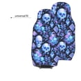 thumbnail image 6 of Vsdgher Skull blue crystal flower Automotive Seat Covers for Cars Trucks and SUVs – Car Seat Covers for Truck Seat Protectors Set of 2, 6 of 7