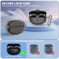 thumbnail image 2 of [Funda protectora] TPU transparente TUDIOW para auriculares Bose Ultra Open, 2 of 7