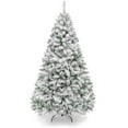 thumbnail image 1 of Árbol de Navidad Best Choice Products, forjado en nieve de 4,5 pies, 1 of 8