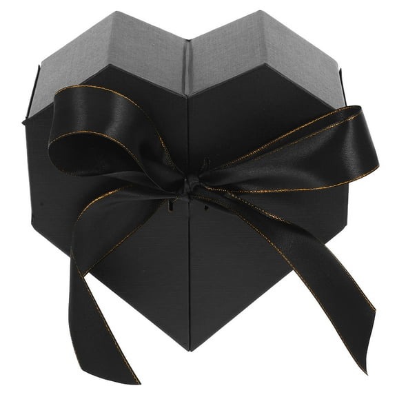 VERDANVERSE Polyester Heart Shaped Box 1Pack Floral Box for Girls Valentine present