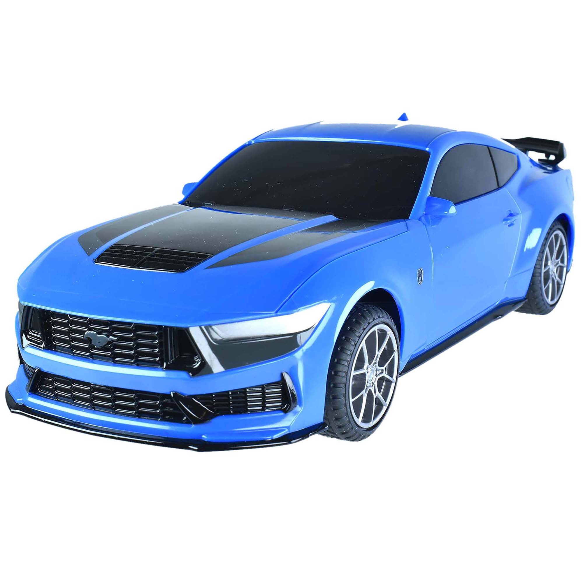 Taiyo: Ford Mustang GTD Dark Horse RC - Blue - 1:18 Scale Car, 2.4Ghz Remote Controlled Vehicle, Controller, Battery Operated Sports Car, Licensed