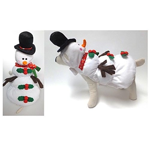 Quality Dog Costume SNOWMAN COSTUMES Dress Your Dogs as Frozen Winter