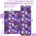 thumbnail image 5 of Halloween Cute Ghosts and Skeletons Toddler Nap Mats for Kids Preschool,59"x22" Sleeping Mat Bag or Kids,Toddler Sleeping Bag,Toddler Nap Mat or Daycare, 5 of 6