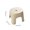 White, variant on YOTQUSKI Small Stepstool, Kitchen Step Stool, Small Stool Chair, Single Step Stool, Plastic Stool, Household Mini Stool for Bathroom, Home, Kitchen, Garden