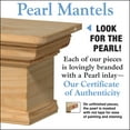 thumbnail image 5 of Pearl Mantels Savannah Transitional Premium Pine Wood Mantel Shelf, Unfinished, Paint And Stain Grade, 48"L x 9"D x 9"H, 5 of 5