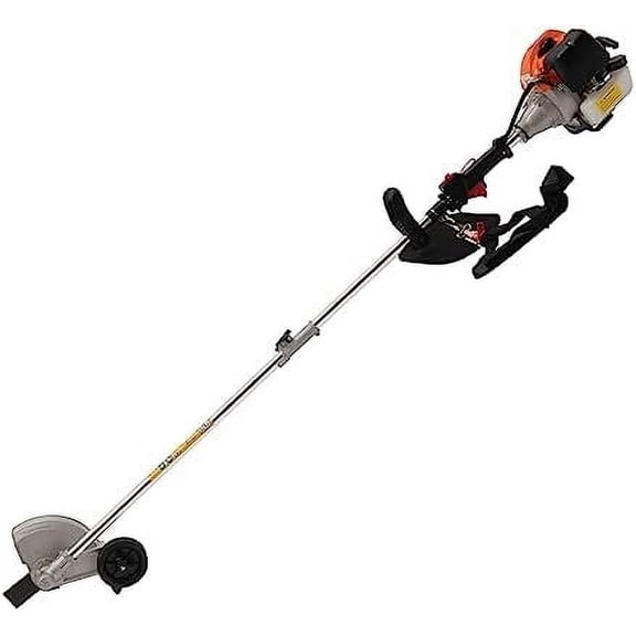 Weed Eater Gas Powered Weed Edger, 33CC 2 Blade Heads, Air-Cooled 2 Stroke Cordless Lawn Edgers Gas Powered Weed Trimmer with Handle & Shoulder Strap for Garden Lawn Grass Trimmer$$Garden & Patio