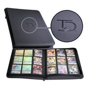 TopDeck 500 Card Pocket Binder Pro | 9 Pocket Trading Cards Album | Side Load Sleeves | Pokemon/MTG/Yugioh/TCG Folder | Trading & Sports Holder |