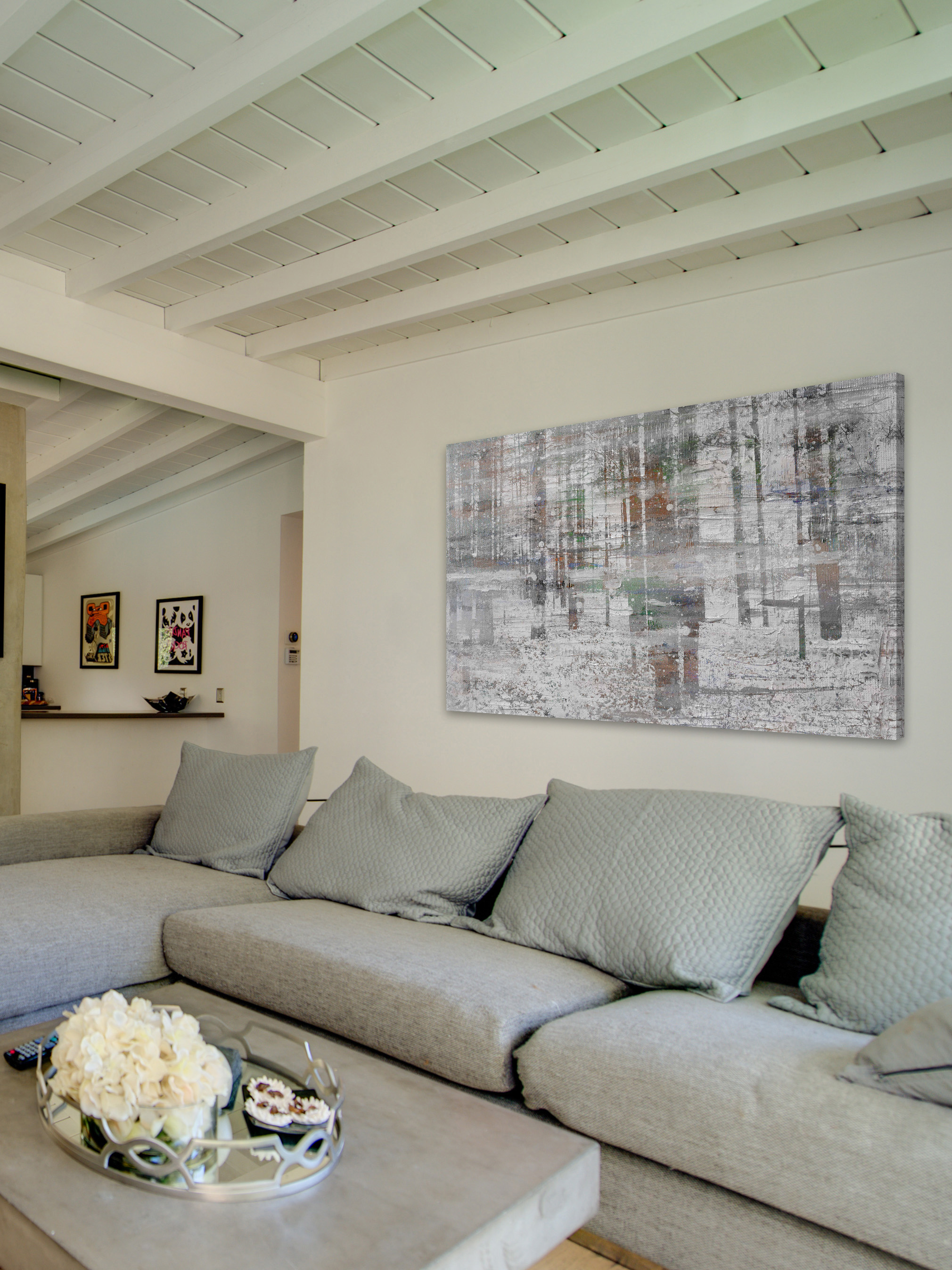 "Blizzard" Painting Print on Wrapped Canvas