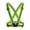 Green, variant on Kyusrd Visibility Neon Vest Reflective Belt Vest Fit for Running Cycling Sports