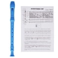 thumbnail image 2 of ABS Descant Recorder Flute Beginner Children Music Playing Wind Instruments (Blue), 2 of 8