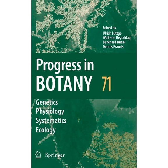 Progress in Botany Progress in Botany, Volume 71, Book 71, (Hardcover)