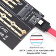 thumbnail image 3 of Cable SATA 3.0 a disco duro SSD adaptador HDD cable 180 grados Sata 3.0 6Gbps, 3 of 9