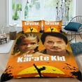 thumbnail image 2 of Karate Kid Themed Bed Sheet Set Three Piece Set 36x75 Inches Comfortable And Skin Friendly Unique Design Creating A Star Studded Night, 2 of 6