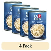 (4 pack) La Choy Bean Sprouts, Canned Vegetables, 14 oz Can