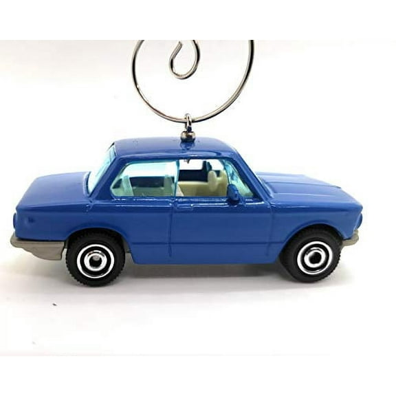 for BMW 1969 2002 Car Custom Christmas Ornament 1:64 Diecast Blue