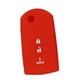 thumbnail image 1 of Cubierta de de del telemando de silicona de 2 botones de sin llave para M2 M6 rojo shamjiam Smart Remote Key Case Cover, 1 of 8