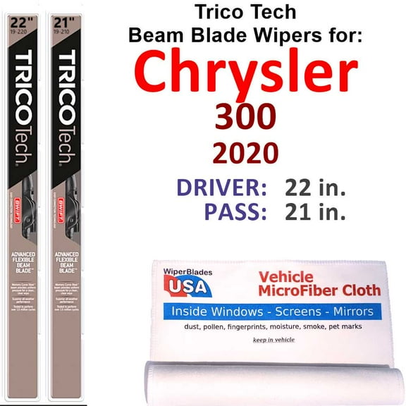 2020 Chrysler 300 Beam Blade Wipers (Set of 2)