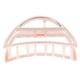 thumbnail image 1 of Pinzas para el pelo de metal vintage con forma de arco rectangular Oro rosa, 1 of 9