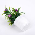 thumbnail image 4 of Small Artificial Bonsai Tabletop Home Decoration 5pcs Lotus Fake Flower, 4 of 12