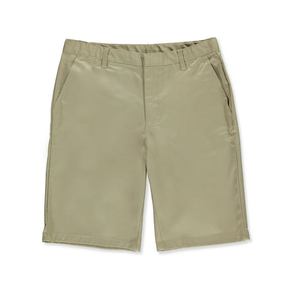 Denise Girls' Flat Front Shorts Color: khaki Size: 16