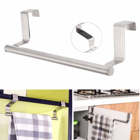 Bathroom Bar Over Door Tea Towel Bar Rack Rail Hanger Cupboard Holder