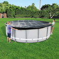 thumbnail image 3 of Cubierta para Alberca Circular Bestway 16 ft Negra Plástico Resistente, 3 of 5