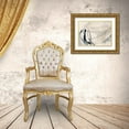 thumbnail image 3 of Barnes, Victoria 14x12 Gold Ornate Wood Framed with Double Matting Museum Art Print Titled - Intuitive Indigo Markings I, 3 of 4
