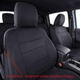 thumbnail image 4 of coverdream Tacoma Seat Covers Full Set for 2016-2023 Toyota Tacoma Double/Crew Cab SR,SR5,TRD Pro/Sport - Breathable Polyester Auto Seat Covers (Full Set,Black), 4 of 6