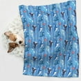 thumbnail image 6 of Naloa Blue Fish Dog Blanket, 3 Sizes Cat Blanket for Indoor Cats Large Medium Small Dog Gifts-Large, 6 of 8