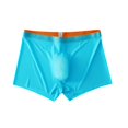 thumbnail image 6 of Sexy Sheer Men Ice Silk Underwear Underpants Breathable Ultrathin Boxer Briefs, 6 of 14