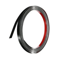 Uxcell Black Trim Peel and Stick, Self Adhesive Mirror Trim Border 32.8ft x 0.4" for Mirror Frame Wall Cabinet Tile Edge Molding