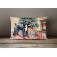 thumbnail image 4 of Portuguese Water Dog Cozy Christmas Throw Pillow 12 in x 16 in, 4 of 4