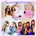thumbnail image 7 of ATOPDREAM Mini Karaoke Machine with 2 Microphones,Kids Karaoke Microphones,Gifts for 3-12 Year Old Girls, Purple, 7 of 7