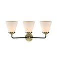 thumbnail image 6 of Innovations Lighting 284-3W Small Cone Small Cone 3 Light 24" Wide Bathroom Vanity Light -, 6 of 7