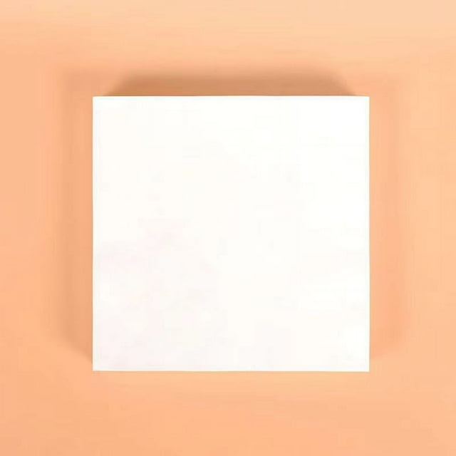 Nvzi 200 hojas de papel pergamino de 9,84 x 9,84 pulgadas, papeles cuadrados para hornear, horno de alta temperatura para pasteles, galletas y barbacoa (blanco)