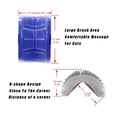thumbnail image 3 of Pet Comfort Zone, Self Grooming With Catnip Enhances Relaxation, Easy Installation & Disassemble & Clean For Every Home Corner (Blue & Grey), 3 of 5