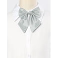 thumbnail image 2 of Pajarita Ajustable uxcell con Cuello Halter y Lazo pre-atada Gris Talla Única, 2 of 5