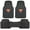 Classic Superman, variant on BDK Warner Bros DC Comics Classic Wonder Woman Car Accessories - Heavy Duty Rubber Floor Mats - Custom Fit, No-Slip Grip, All Weather, 3pc Set 2 Front Car Mats 27 x 18 in, 1 Rear Liner 18 x 58 in