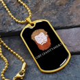 thumbnail image 2 of Got Giant's Milk Dog Tag - Graphic Military Dog Tag Necklace (Optional Personalized Engraving), 2 of 5