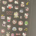 thumbnail image 4 of Pegatinas de gato Kuromi de Hello Kitty, diseño tridimensional de alto valor para uñas., 4 of 6