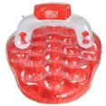 thumbnail image 3 of Pool Central 65" Inflatable 1-Person Strawberry Shaped Swimming Pool Water Lounge - Red/White, 3 of 6