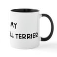 thumbnail image 2 of CafePress - I Love Jack Russell Terrier Mug - 11 oz Ceramic Mug - Novelty Coffee Tea Cup, 2 of 6