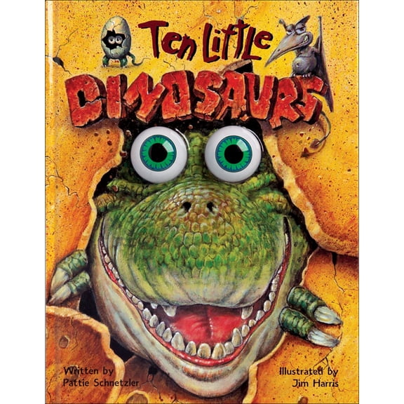 Ten Little Dinosaurs (Eyeball Animation) (Hardcover)
